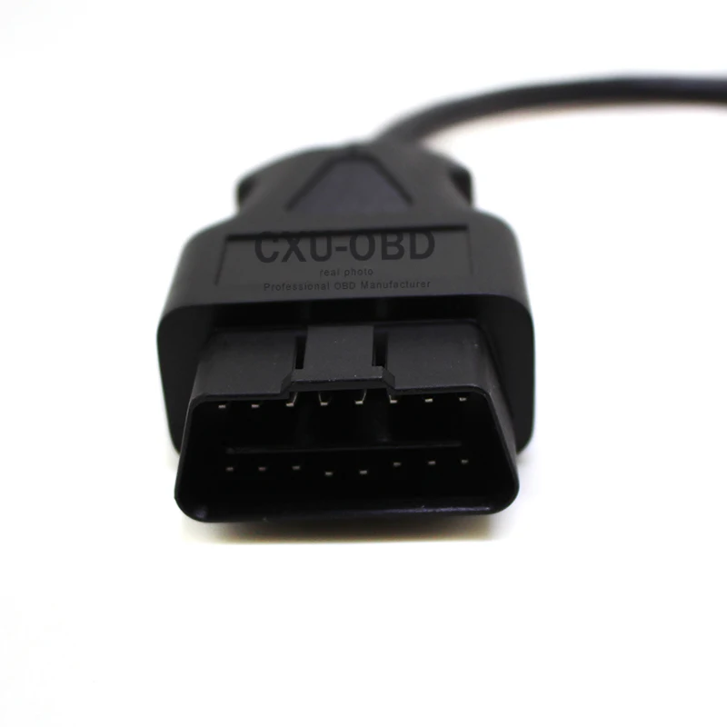 Кабель OBD II 16 Pin 2 сплиттер адаптер Удлинительный кабель штекер к двойному гнезду