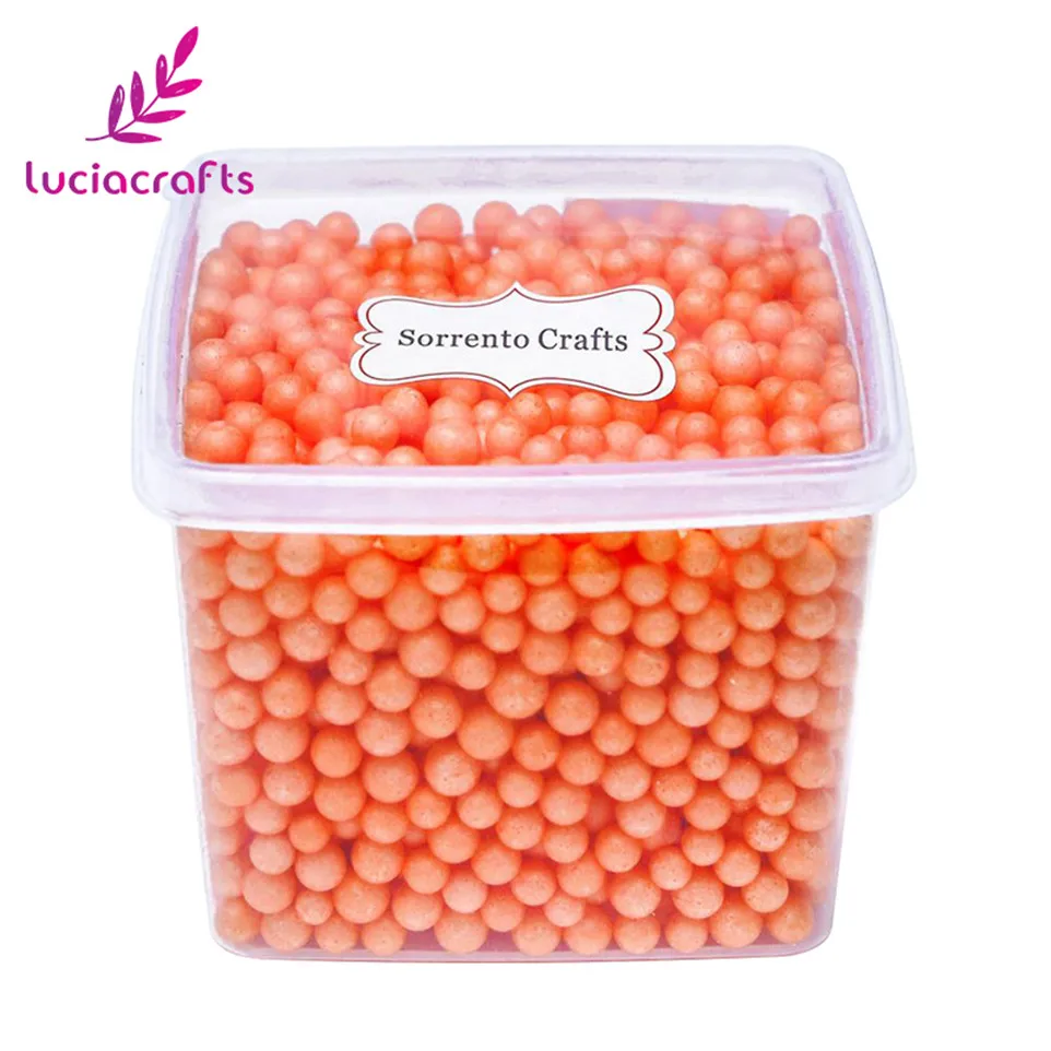 Lucia crafts 1 кор./лот(около 1500 шт) для детей возрастом от 5 до 10 мм Мини пенопластовые шарики для свадьбы/вечерние для художественного оформления ногтей, ручная работа аксессуары Z0102
