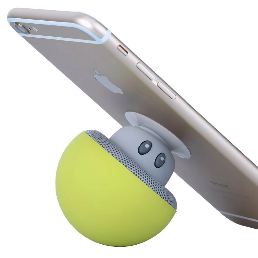 Bluetooth Mushroom Shape Loudspeaker Super Bass Stereo Subwoofer Music Player For iPhone Mobile Phone Mini Speaker | Электроника