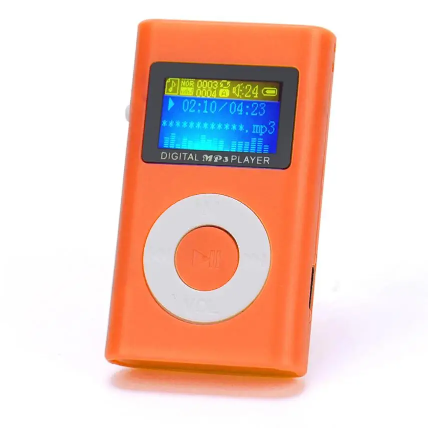 New USB 2.0/1.1 MP3 Player MINI LCD Screen Support 32GB Micro SD TF Card l0801 #3 | Электроника