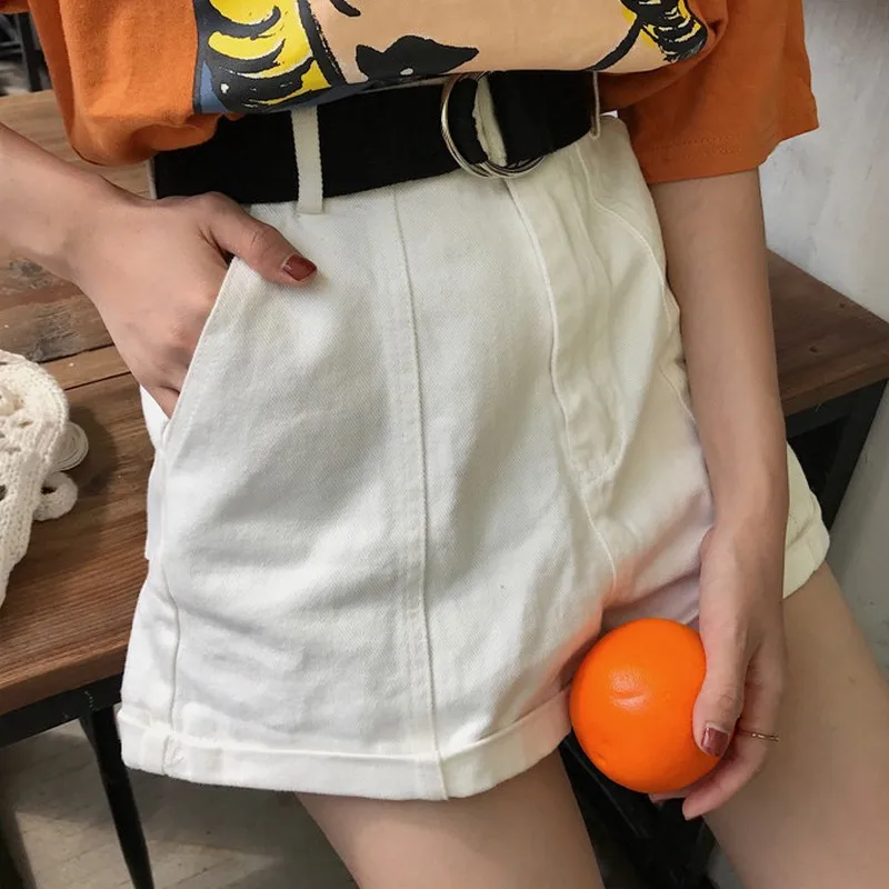 EXOTAO однотонные женские шорты с высокой талией летние новые Ropa De Mujer повседневные
