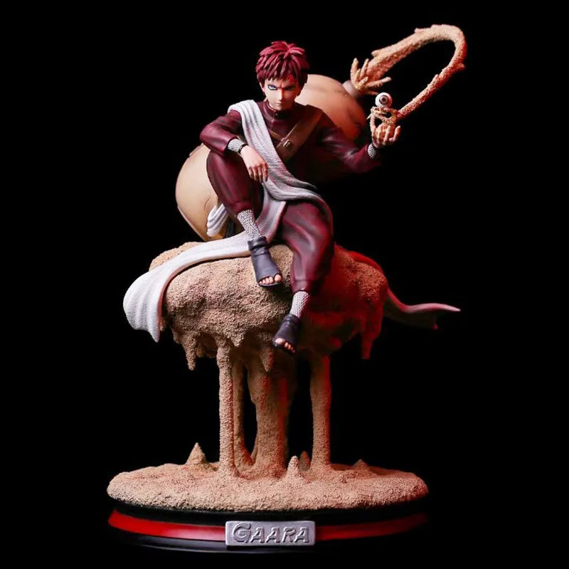 Аниме Наруто фигурка Гаара ПВХ фигурка диорама модель игрушки наруто Shippuden Gaara песок облако Коллекция Модель игрушки
