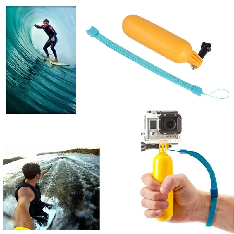 Плавающий монопод GoPro плавающий Штатив для Go Pro Hero 2 3 + 4 аксессуары Xiaomi Yi|tripod for|bobber