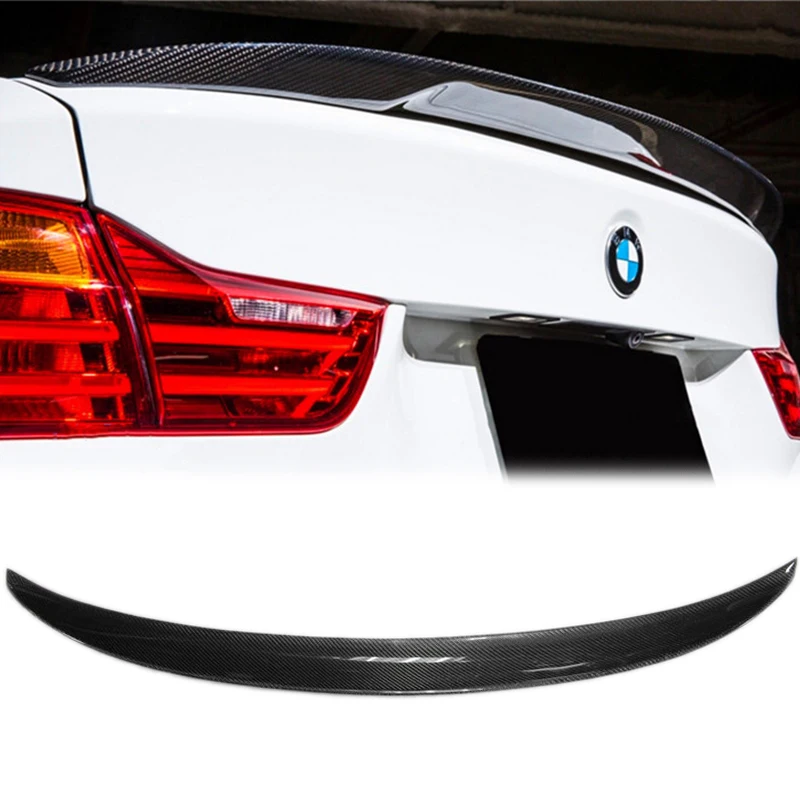 UHK задний спойлер из углеродного волокна P Стиль для BMW 4 серии F32 Авто Стайлинг