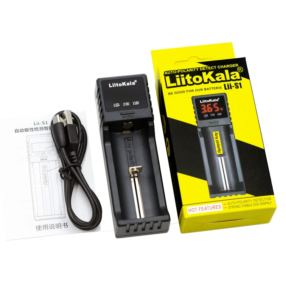 Зарядное устройство LiitoKala Lii PD4 S1 для литиевых и никель металлогидридных