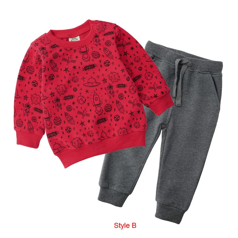 

2018 Children Suit autumn winter to keep warm for boy girl Sport style Long sleeve