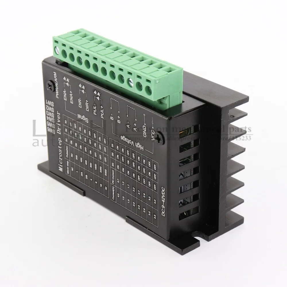 1 шт. шаговый мотор 4-свинец Nema17 48 мм/78Oz-in/1.8a(17HS8401) Мотор с TB6600 Драйвер шагового двигателя NEMA23 17