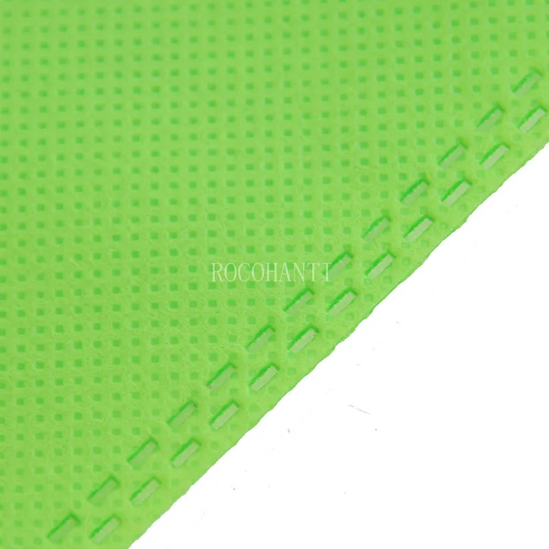 

50x Non-woven bags with wave handle customized underwear clothing eco-friendly non woven bag blank