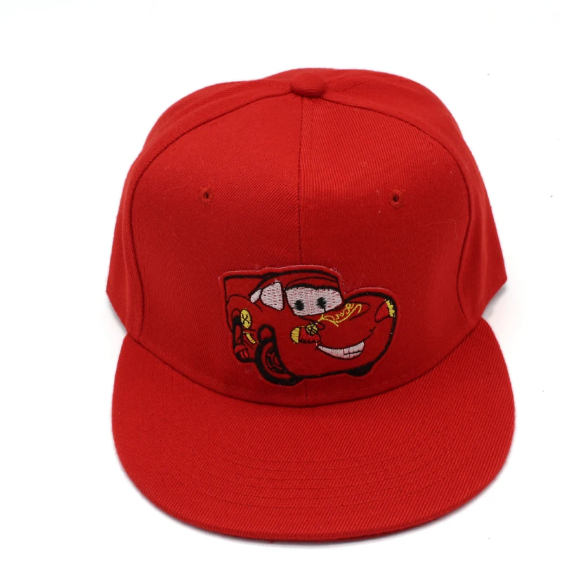 Бейсболка с мультяшным логотипом автомобиля Snapback регулируемая 6 для мужчин и