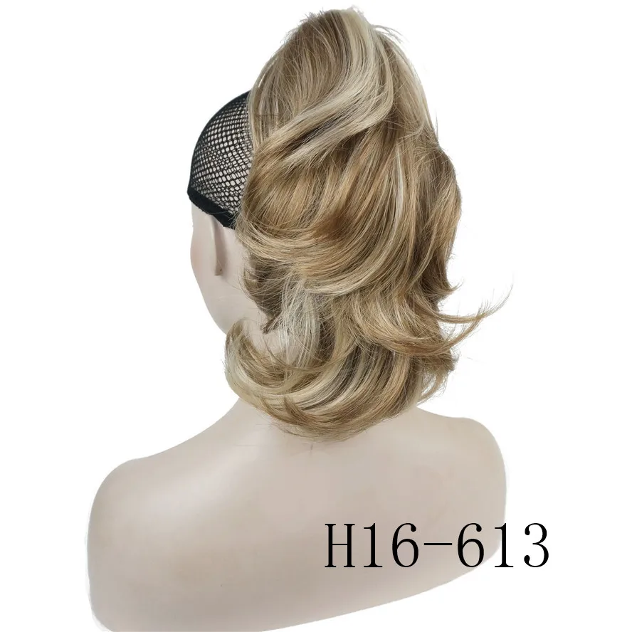 StrongBeauty, заколка-коготь, конский хвост, Hairpiec, короткие прямые волосы двойного назначения, синтетические волосы для наращивания