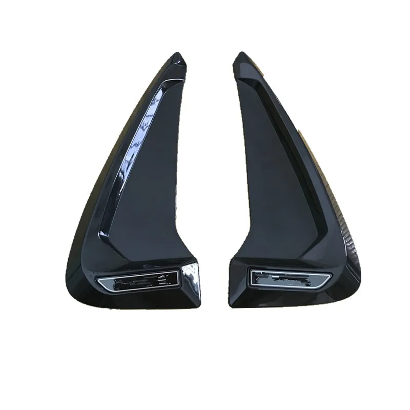 2 шт. накладка на переднее крыло из углеродного волокна для автомобиля боковые