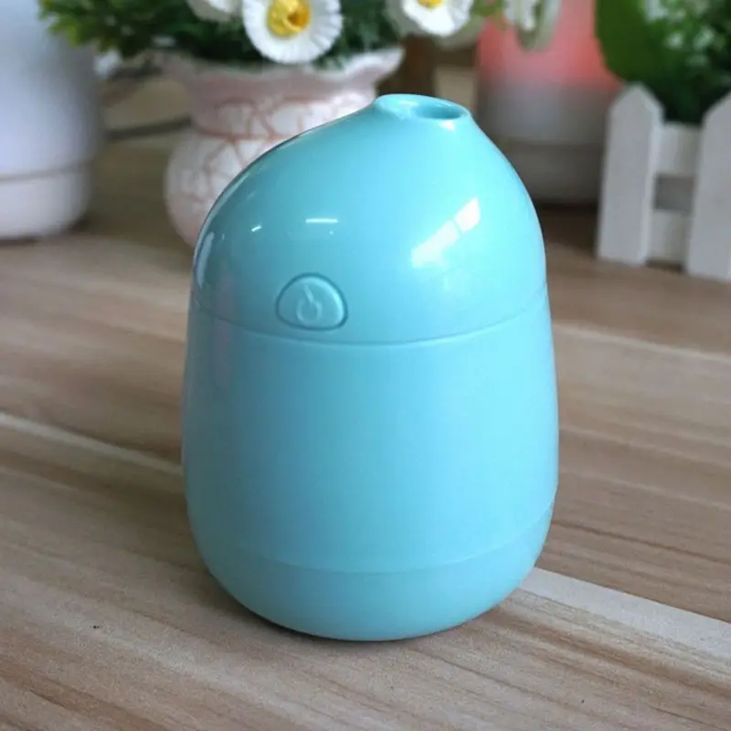 Горячий! Синий Мини анти сухой портативный увлажнитель Macaron домашний