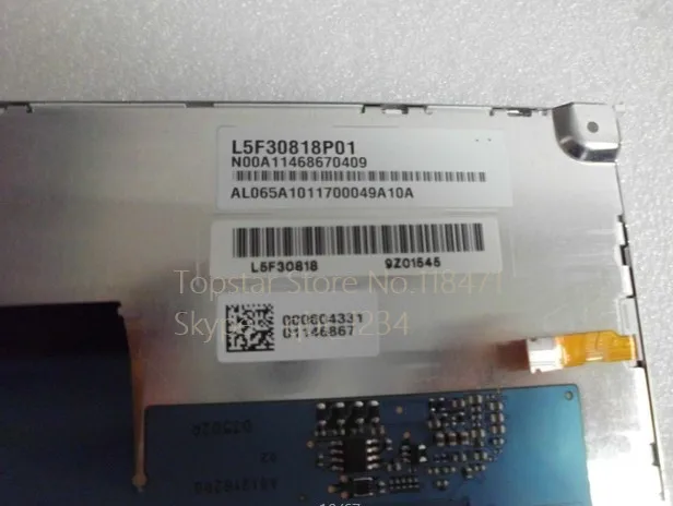 Оригинальный ЖК экран 6 5 дюйма L5F30818P01 для Volkswagen RNS510 GPS навигация с сенсорным
