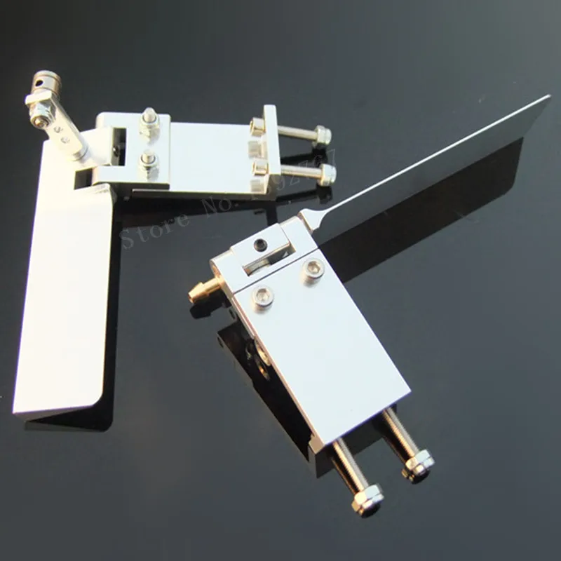 1 Piece RC Boat Aluminium Alloy Brand New Hot Sale 75mm 95mm Metal Suction Water Rudder For Remote Control Boats CNC Parts | Игрушки и
