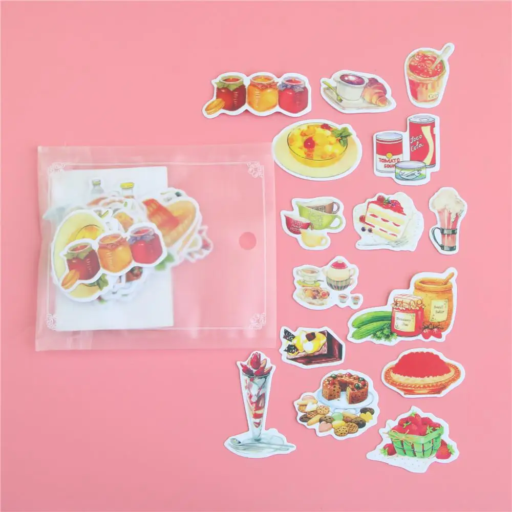 DIY милые кавайные животные бумажные наклейки милый кот наклейки s для украшения дома Скрапбукинг дневник 1083 - Цвет: 21