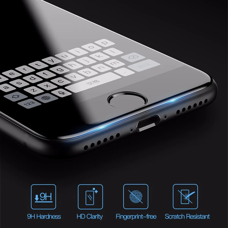 6D Защитные пленки для iPhone 6 6s7 7 plus новые 3d 4d стекло обновление закаленное холодное