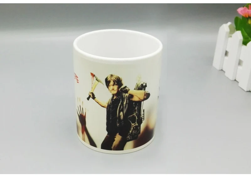 Кружка зомби 11 унций кофейные кружки волшебная кружка Термочувствительная