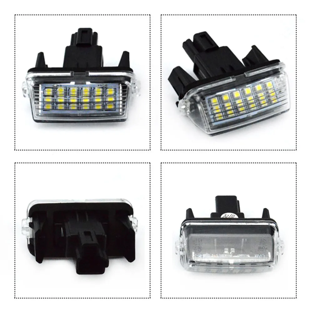 2 предмета SMD светодиодный номерного знака светильник IPL ксеноновая для Toyota CAMRY 2012