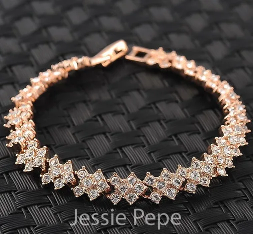 Jessie Pepe Italina уникальный браслет Pulseiras с австрийскими кристаллами Stellux, изменяемый размер, высокое качество, добро пожаловать,# JP31754
