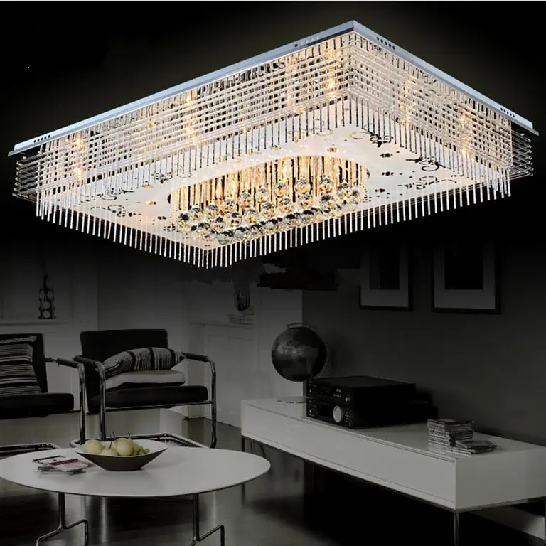 Хрустальные светодиодсветодиодный потолочные светильники Vitrust роскошные