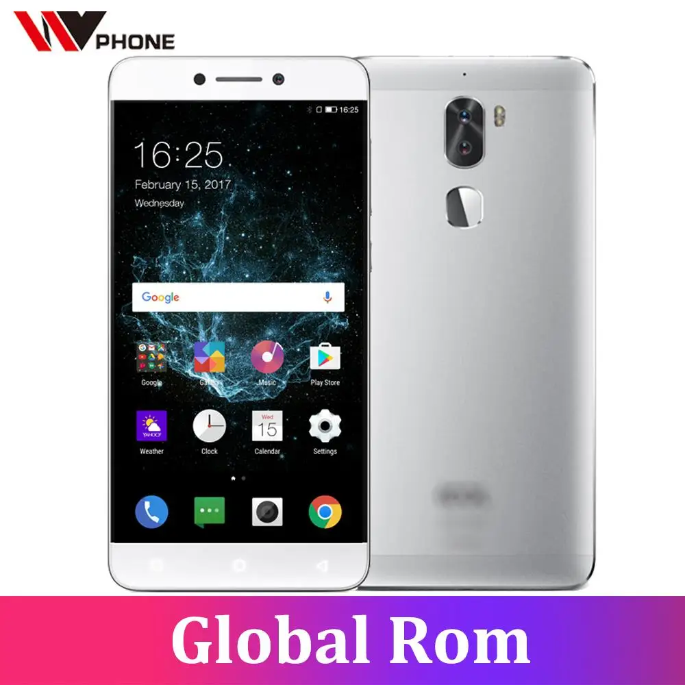 Мобильный телефон Leeco cool 1 Letv Cool1 4G LTE с глобальной прошивкой, Android 6,0, 5,5 дюймов, FHD, четыре ядра, двойная тыловая камера, отпечаток пальца ID