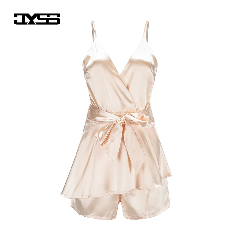 Летняя уличная модная одежда для девочек Короткая комбинация женщин