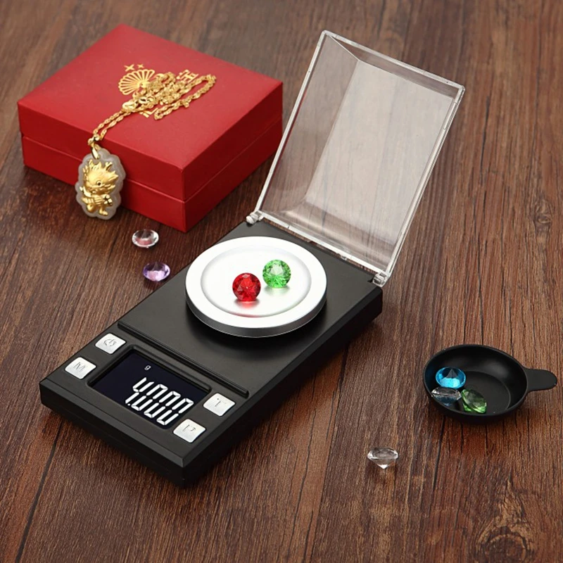 Цифровые весы с ЖК дисплеем 0 001 г 10 20 50 100 г|lcd digital scale|pocket scalejewelry weight |