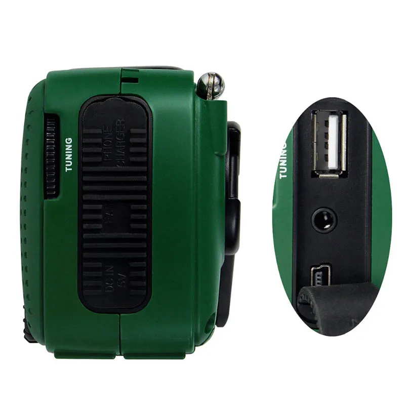 DE13 FM Radio MW SW Crank Dynamo Solar Powered World Receiver Emergency Radios UY8 | Электроника
