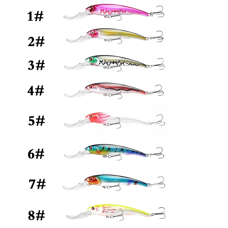 Angler Expert 8 шт./лот блесна рыболовные приманки большие воблеры 16 5 см 29 г Crankbait Peche Bass