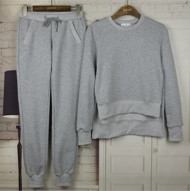 Осенняя одежда 2016 года и Новинка зимы нерегулярные Для женщин костюмы Наборы для