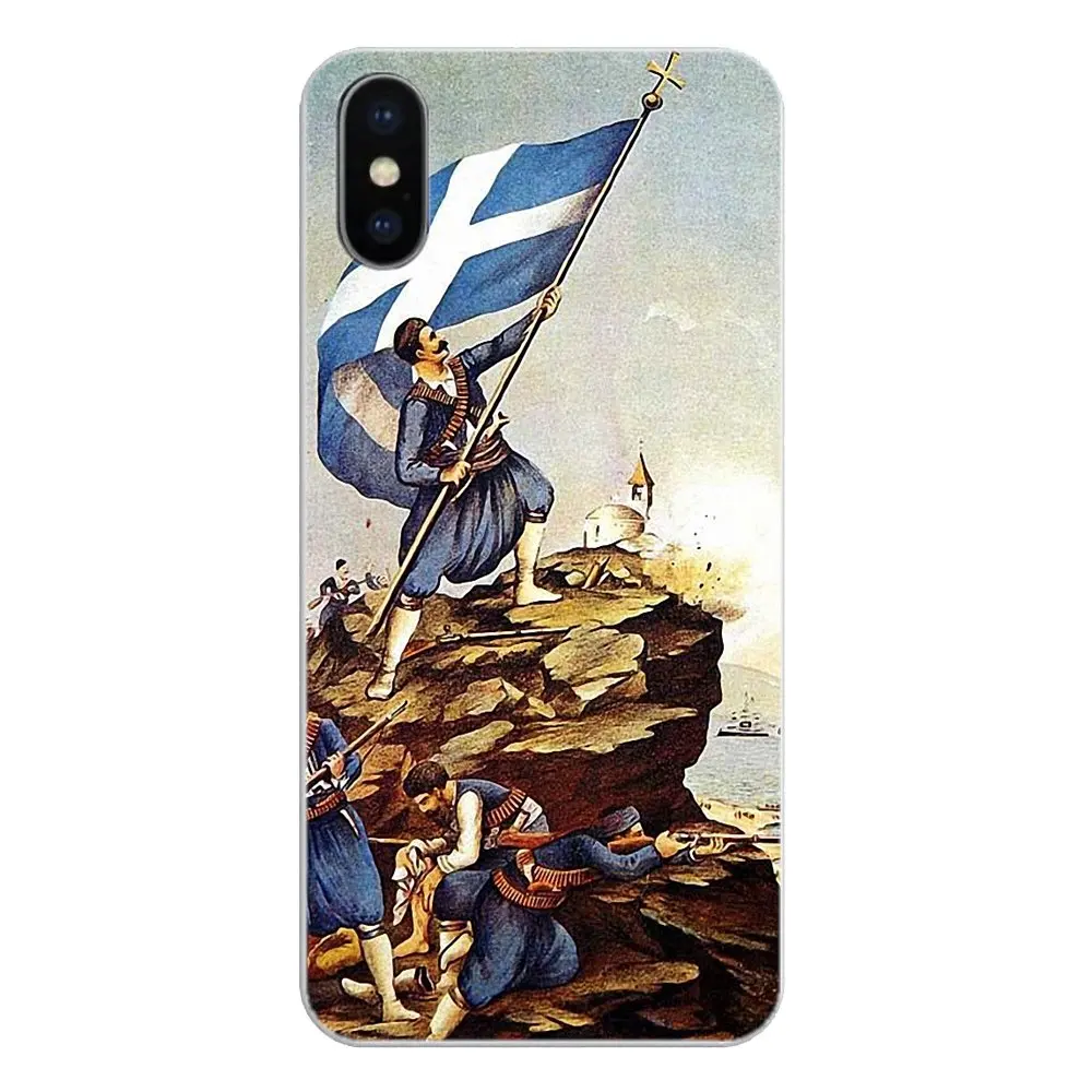 GR Greek Greece Flag Banner Pattern Silicone Phone Shell Cover For Xiaomi Redmi 4X S2 3S Note 3 4 5 6 6A Por Pocophone F1 Mi |
