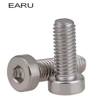 

4 pieces M40*16Inner Hex Hexagon Socket Plug Thick Round Head Cap Screws Bolt DIN7984 Standard