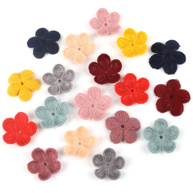 Mixed randomly 20pcs 20 шт. 3,2 см лепестки цветов искусственные цветы для головного убора Свадебные украшения дома принадлежности для скрапбукинга «сделай сам» декоративные растения LX548 - Цвет: Mixed randomly 20pcs