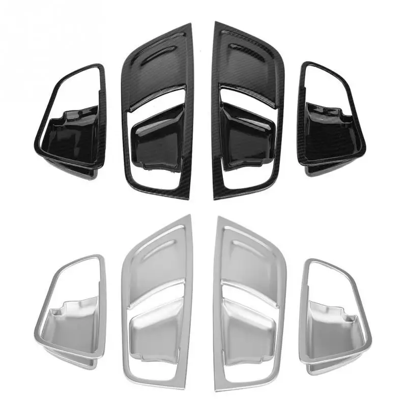 4 шт. внутренняя дверная ручка отделка крышка Рамка для Hyundai Encino Kauai Kona 2017 2020 SUV