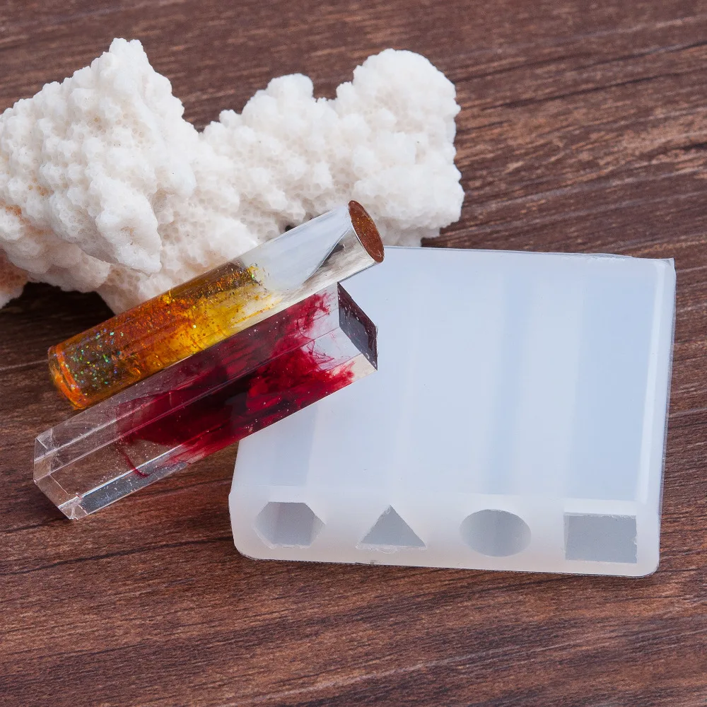 Дорин коробка силиконовые формы смолы для DIY ювелирное смешанные белый 53 мм (2 1/8