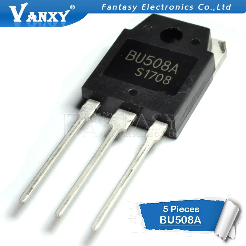 5 шт. BU508 TO-3P BU508A TO-247 новый оригинальный | Электронные компоненты и принадлежности
