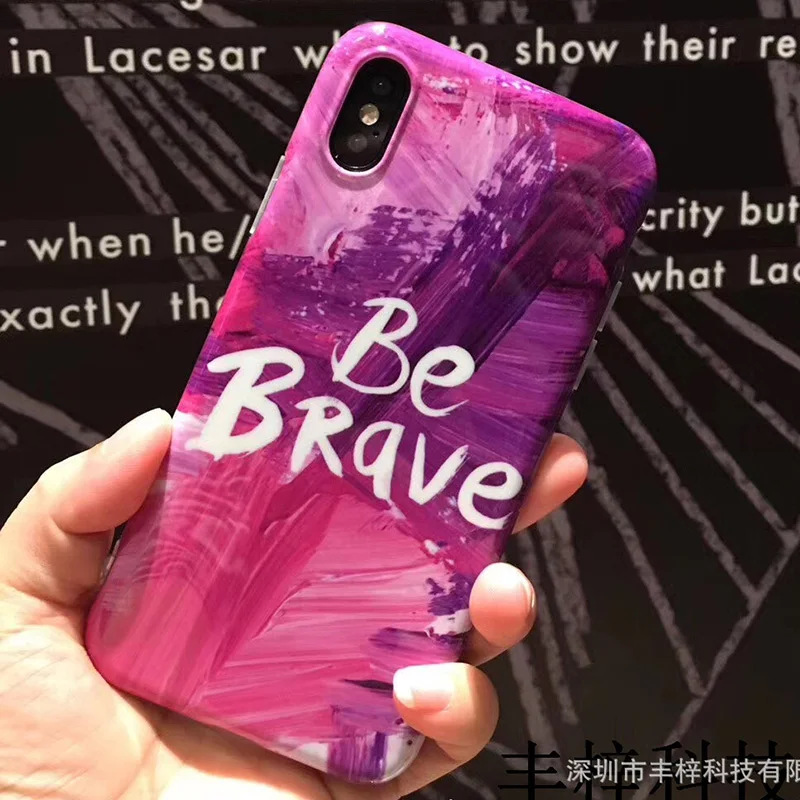 Cuptakes for iPhone X Case Luxury Gold IMD Soft Silicone Marble Love Letter TPU Phone Cases iPhoneX Cover Apple 10 Coque |