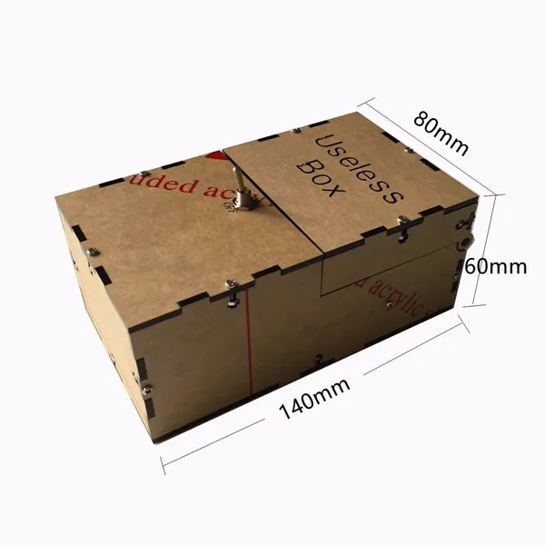 Бесполезная коробка DIY Kit бесполезная машина подарок на день рождения шутка