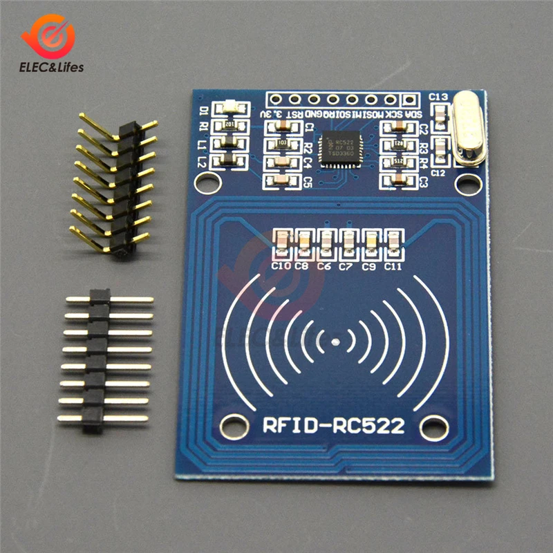 DC 3,3 В MFRC-522 RC522 RFID RF карты сенсор модуль 13,56 МГц S50 Fudan карты IC брелок сенсор модуль для Arduino Raspberry Pi