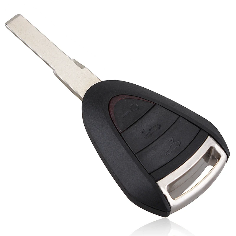 Сменный Чехол для дистанционного ключа для Porsche 911 997 Boxster 987 Cayman 3 кнопки Smart Keyless Fob автомобильные аксессуары