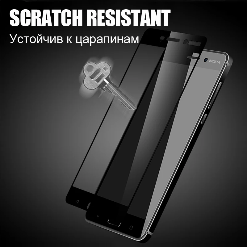 TOMKAS для Nokia 6 5 3 Защитное стекло экрана 9 H твердость защита от царапин закаленное 7 8