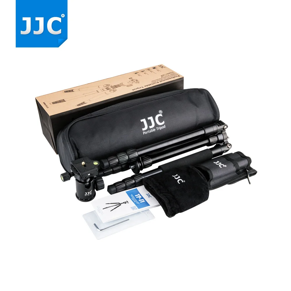 JJC DSLR камера штатив для Canon/Nikon/sony/Fujifilm/Olympus/Pentax/Panasonic держатель Гибкая подставка шаровая Головка портативный монопод