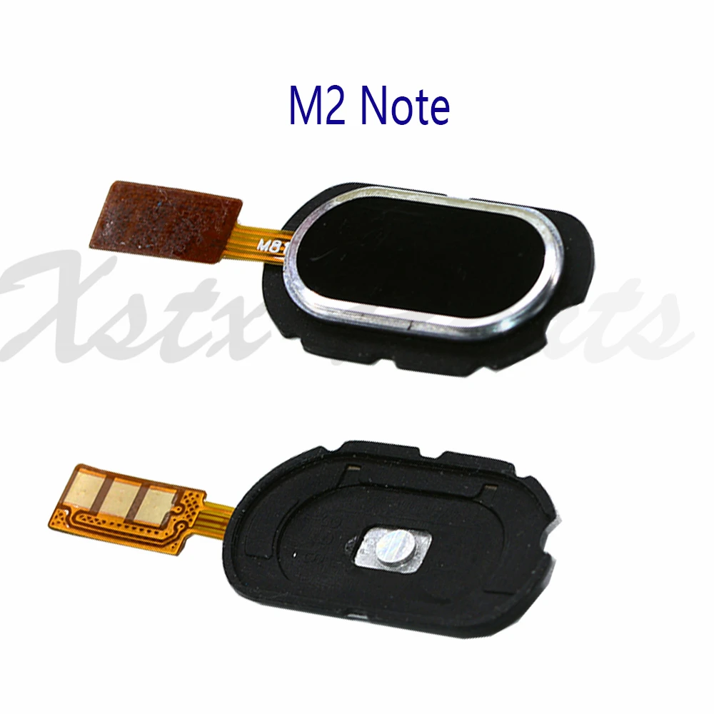 10 шт. кнопка домой гибкий кабель задняя клавиатура меню Замена для Meizu M2 Note 5