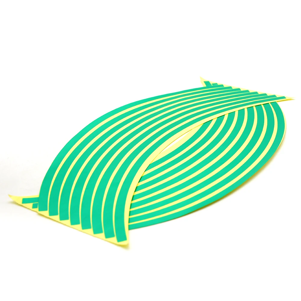 16 полосок наклейки на обод колеса велосипеда автомобиля мотоцикла аксессуары