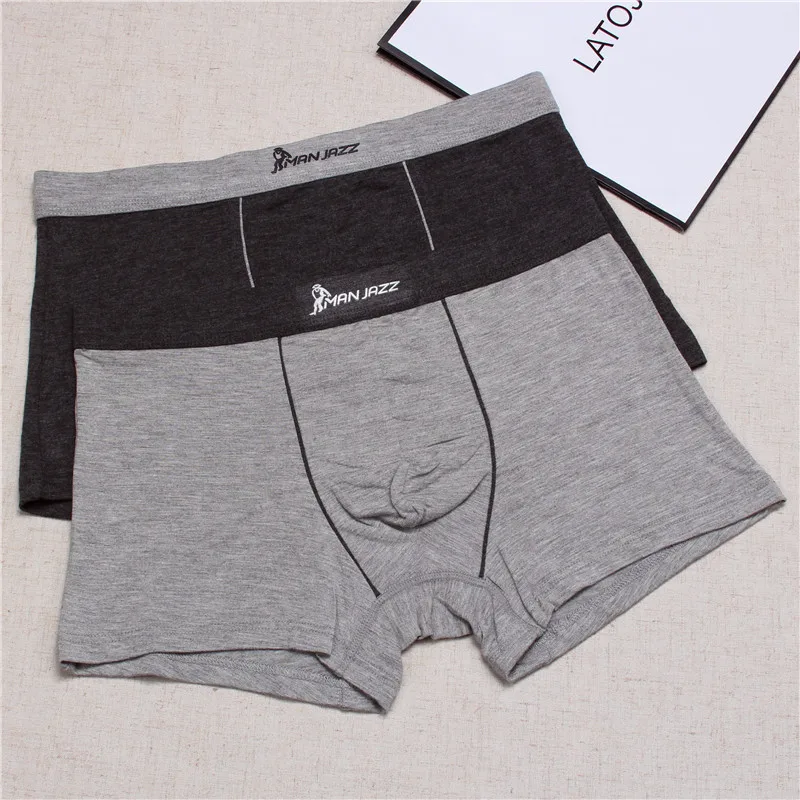 3 шт. тонкое Мужское нижнее белье из модальной ткани дышащие комфортные мужские