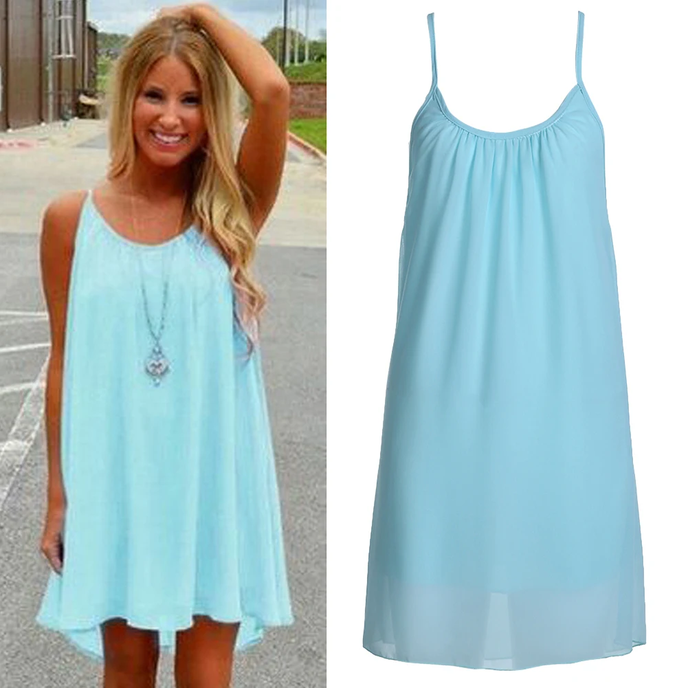 2018 новые конфеты Цвета модные женские туфли без рукавов с круглым вырезом платье