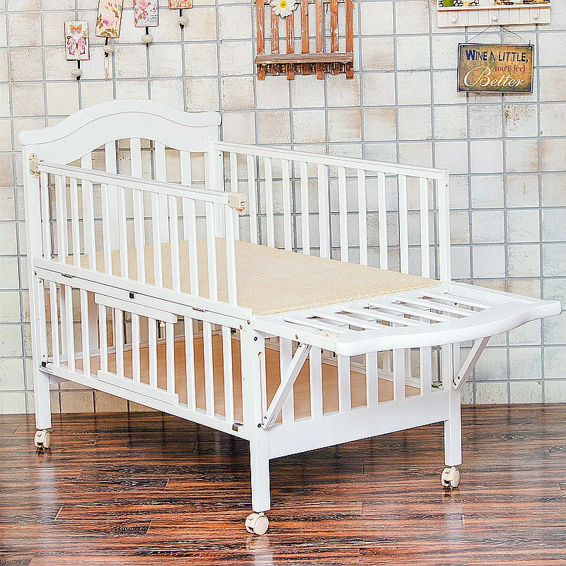 Постельное белье для детской кроватки из цельной древесины Высококачественная