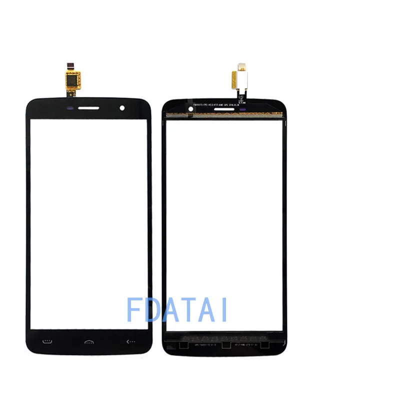 Сенсорный экран черного цвета для Homtom HT17 Сенсорная панель дигитайзер сменная