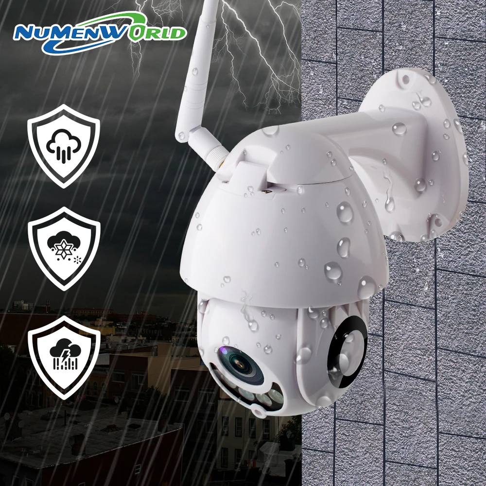 2 8 12 мм Zoom наружная WIFI камера PTZ IP H.265X 1080p скоростная купольная CCTV ip безопасности