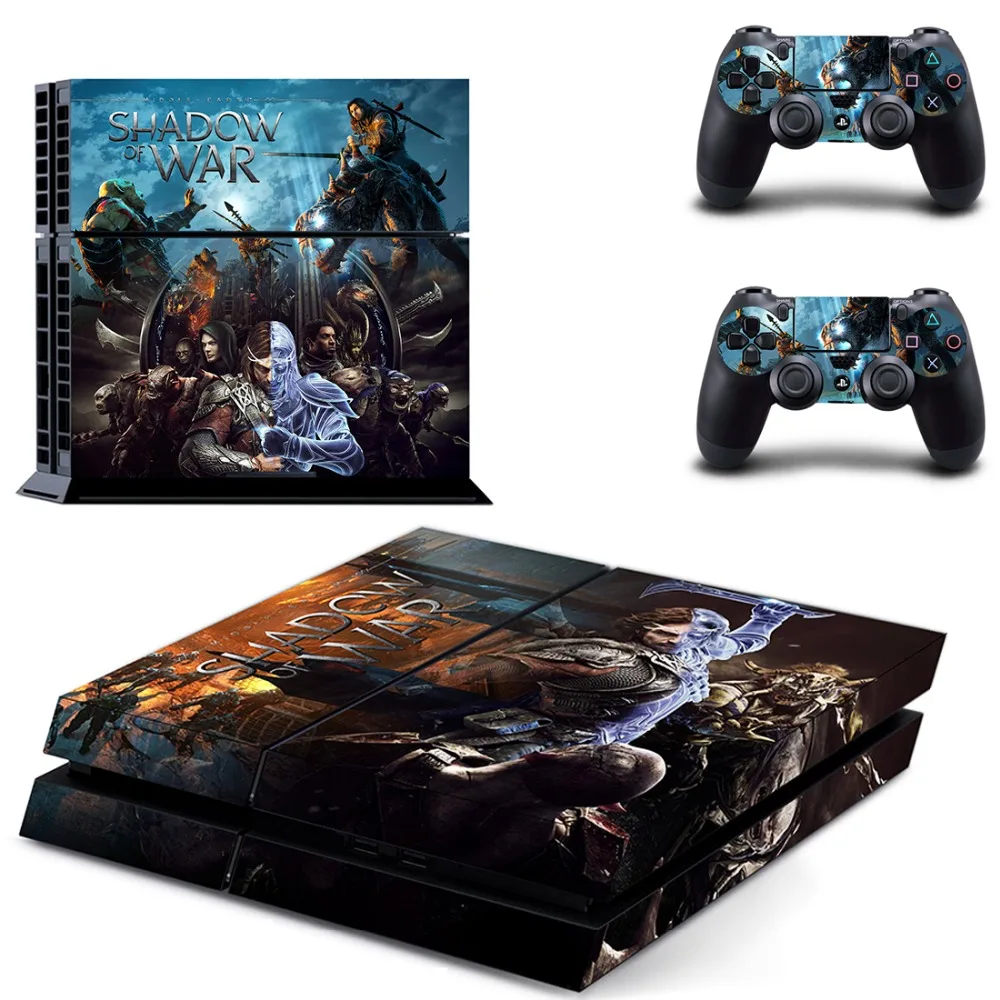 Виниловая наклейка для консоли Playstation 4 и 2 контроллеров PS4 Skin Sticker s|Наклейки| |